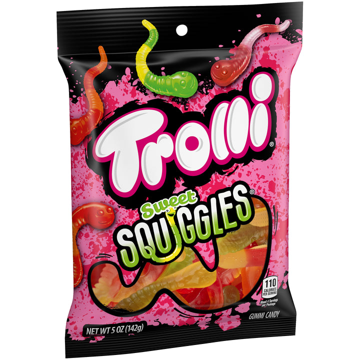 Trolli Squiggles Gummy Candy-5 oz.-12/Case