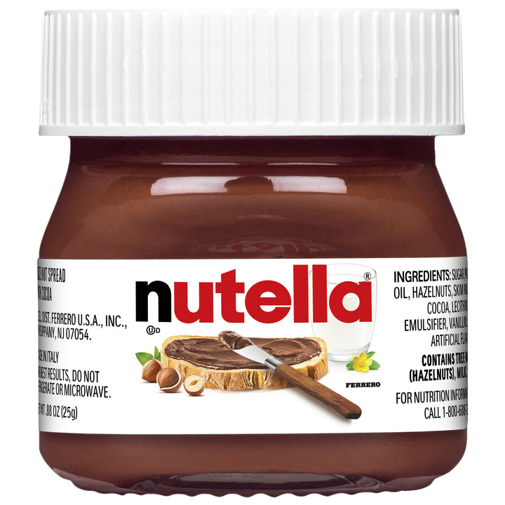 Nutella Hazelnut Spread Jar-0.88 oz.-64/Case