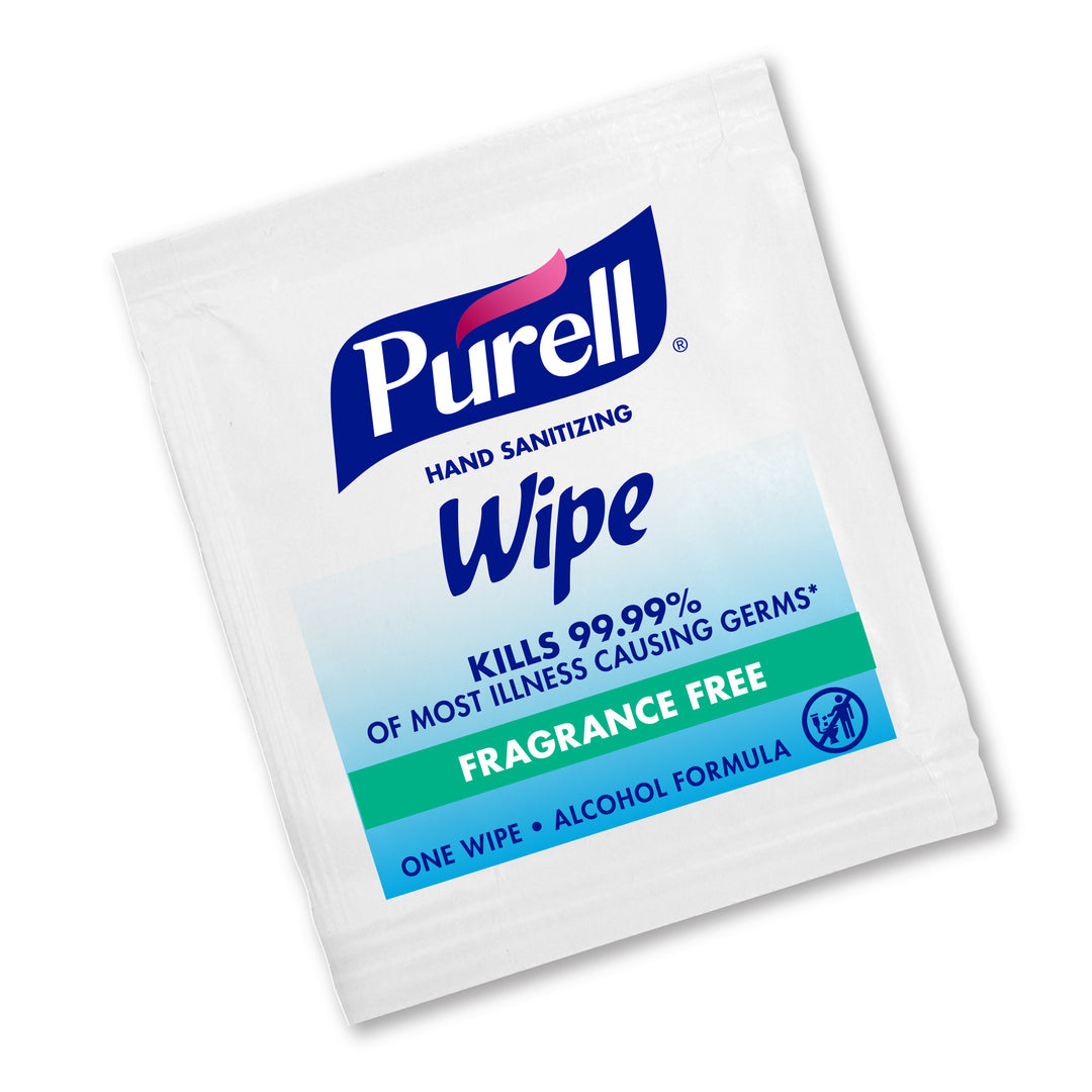 Purell Sanitizing Hand Wipes-1 Count-4000/Case