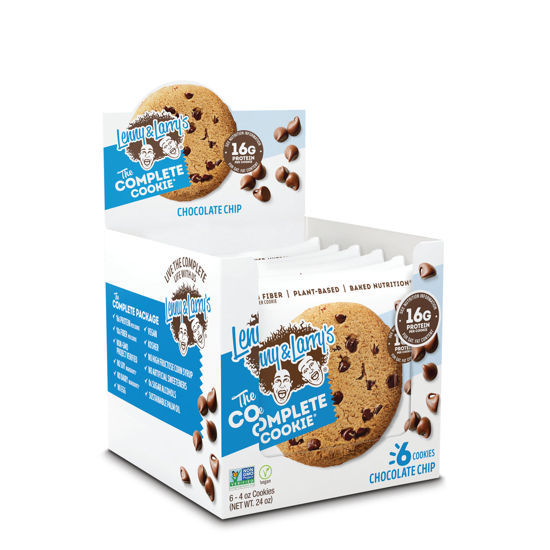 Lenny & Larry's Complete Cookie Complete Chocolate Chip Cookie-4 oz.-6/Box-12/Case