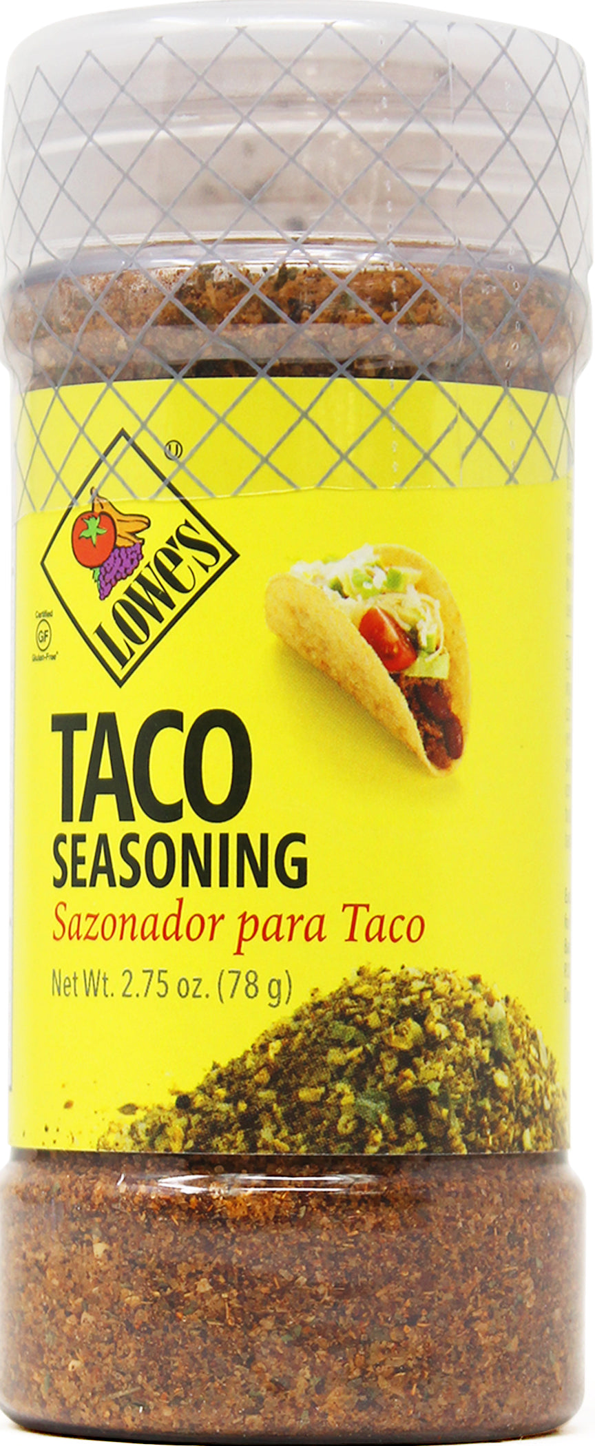 Lowes Taco Seasoning-2.75 oz.-12/Case