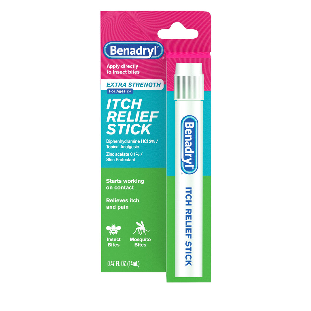 Benadryl Topical Itch Relief-14 Milileter-6/Box-4/Case