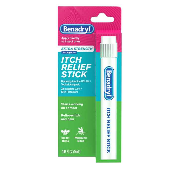 Benadryl Topical Itch Relief-14 Milileter-6/Box-4/Case