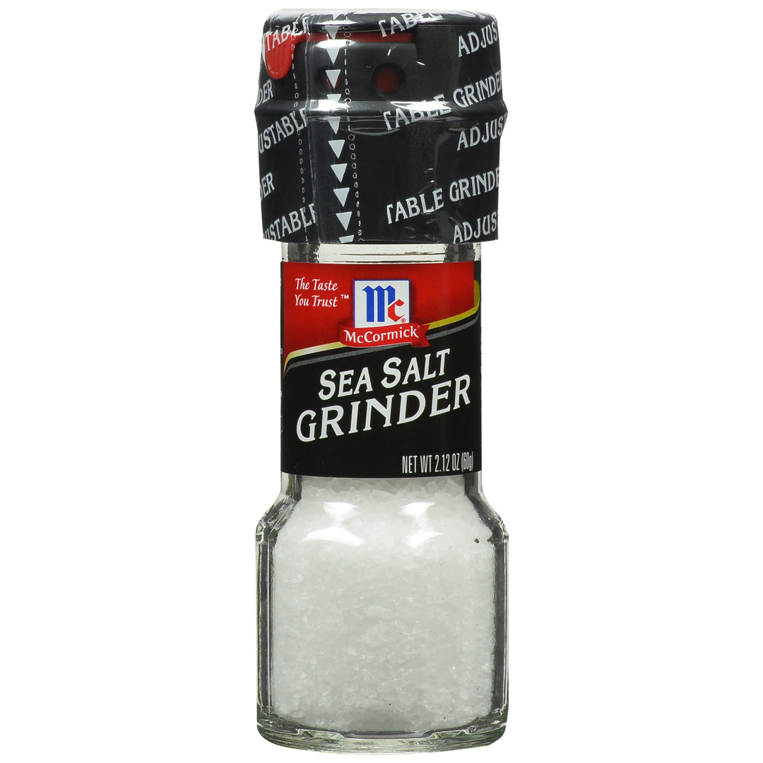 Mccormick Sea Salt Grinder-2.12 oz.-6/Box-6/Case