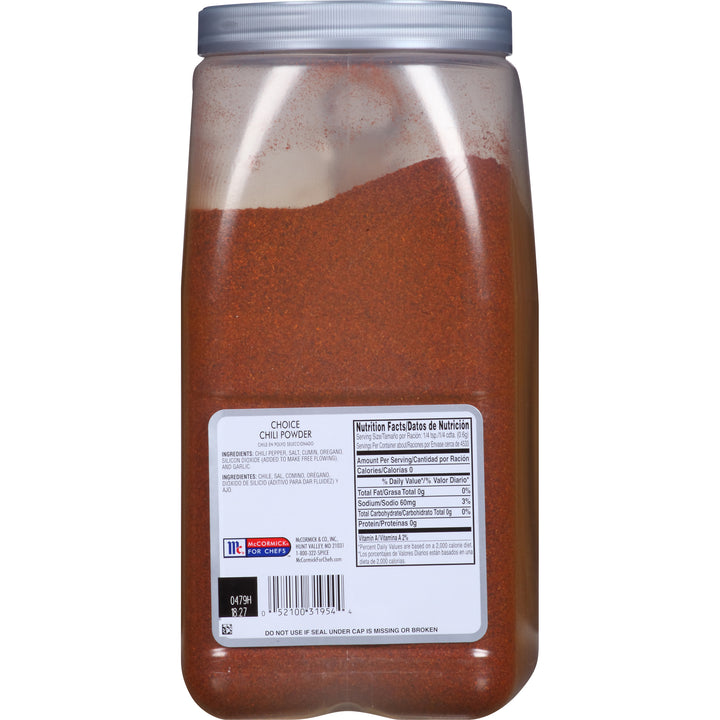 Mccormick Chili Powder-6 lb.-3/Case