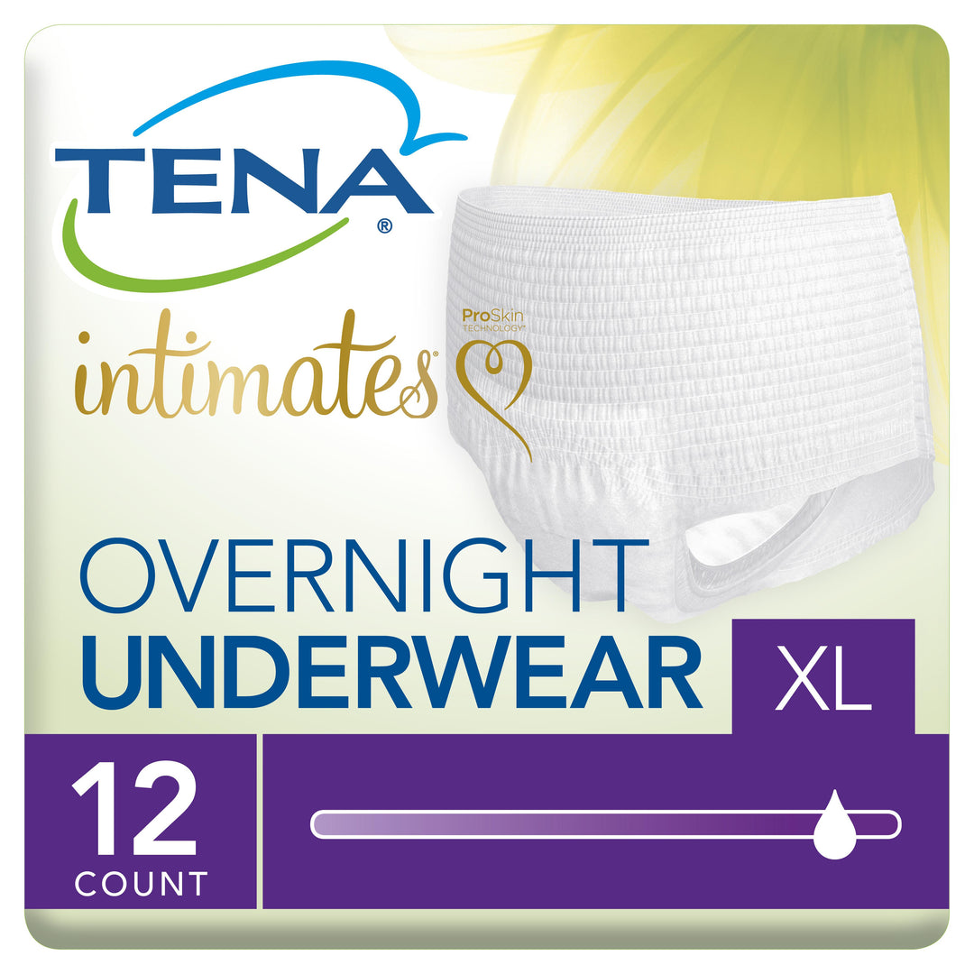 Serenity Tena Overnight Extra Large Underwear 4/12 Cnt.