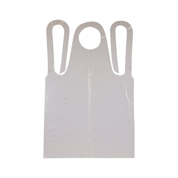 Neatgards Heavy Duty Smooth Clear Poly Apron-100 Each-100/Box-1/Case