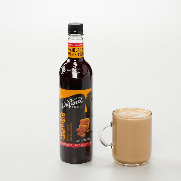 Davinci Gourmet Gourmet Caramel Pecan Syrup-750 Milliliter-4/Case