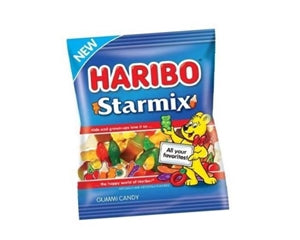 Haribo Confectionary Star Mix Gummy Candy-5 oz.-12/Case