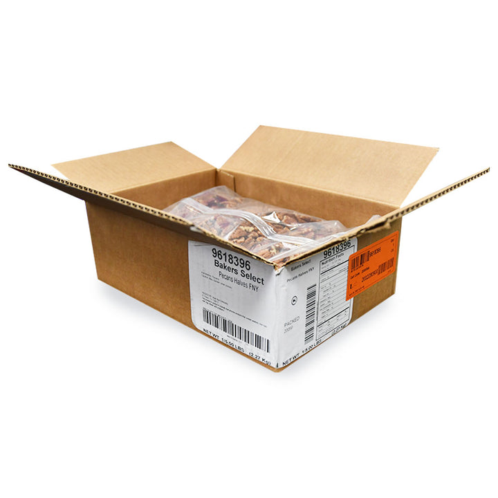 Baker's Select Pecan Halves Fancy-5 lb.-1/Case