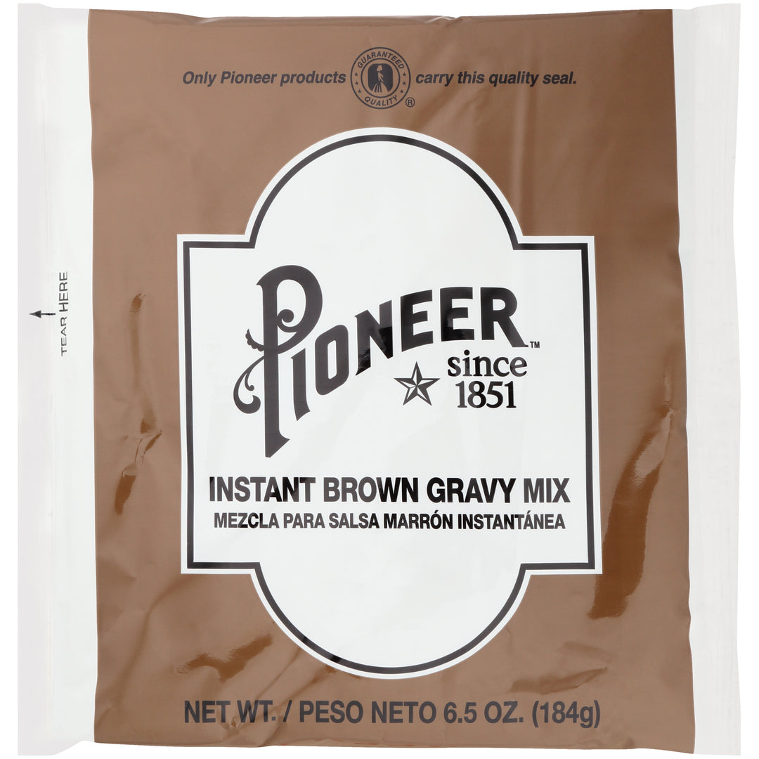 Pioneer Instant Brown Gravy Mix-6.5 oz.-12/Case