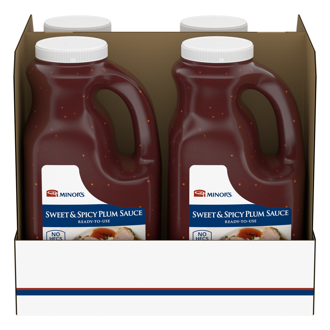 Minor's Ready To Use Sweet And Spicy Plum Sauce-0.5 Gallon-4/Case