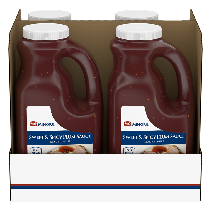 Minor's Ready To Use Sweet And Spicy Plum Sauce-0.5 Gallon-4/Case