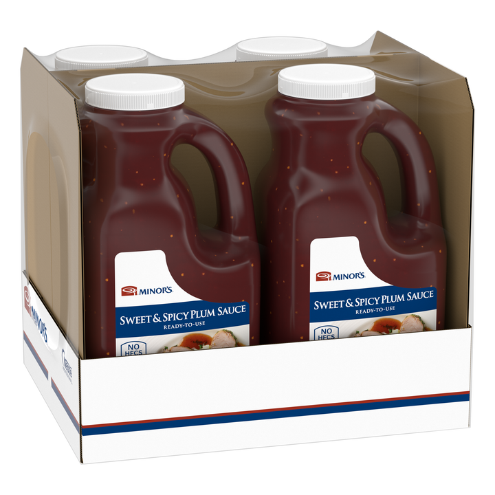 Minor's Ready To Use Sweet And Spicy Plum Sauce-0.5 Gallon-4/Case