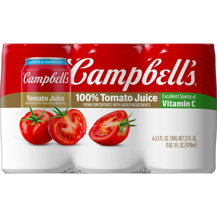 Campbell's Juice Tomato 48 5.5Z-33 fl oz.s-8/Case