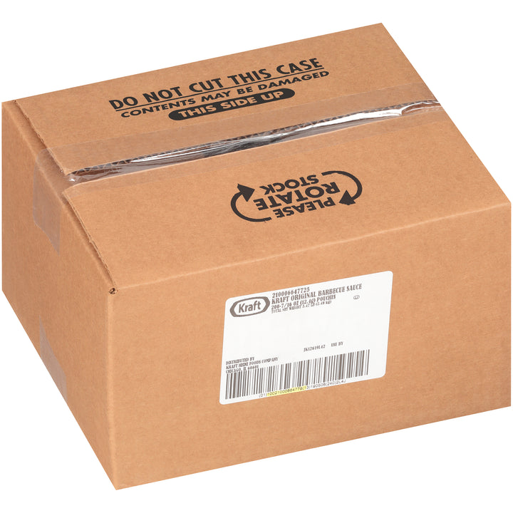 Kraft Barbecue Sauce Single Serve Packets-0.438 oz.-204/Case