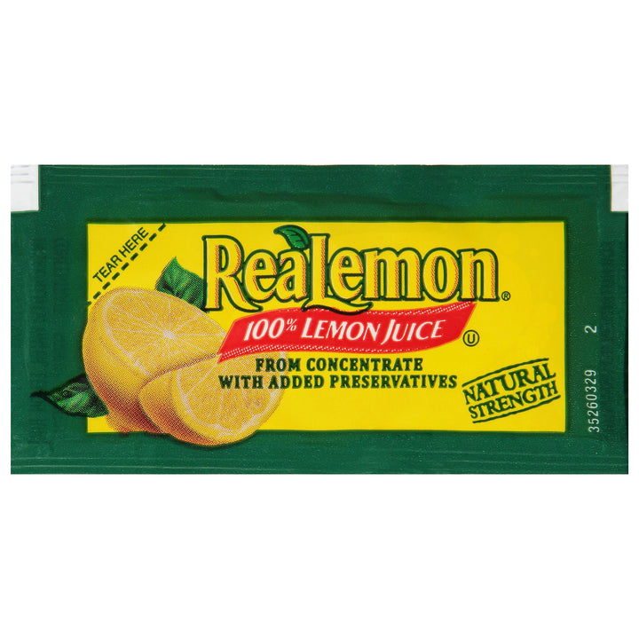 Portion Pac Realemon Lemon Juice-1.75 lb.-1/Case