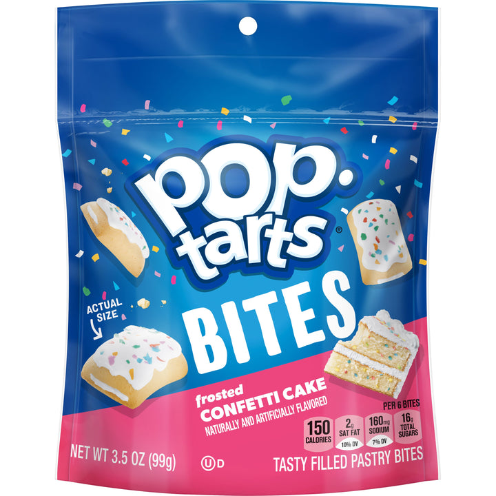 Kellogg's Pop-Tarts Bites Confetti Cupcake-3.5 oz.-6/Case