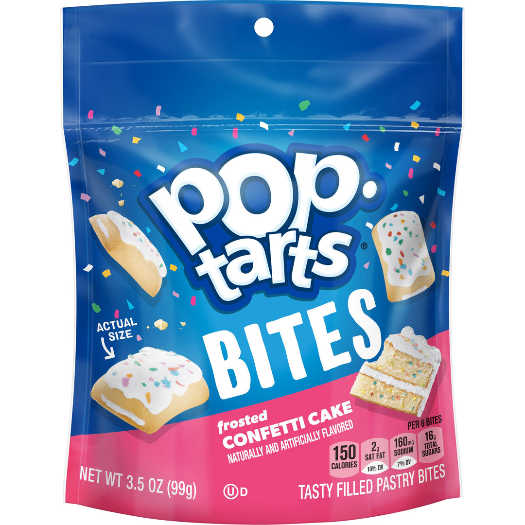 Kellogg's Pop-Tarts Bites Confetti Cupcake-3.5 oz.-6/Case