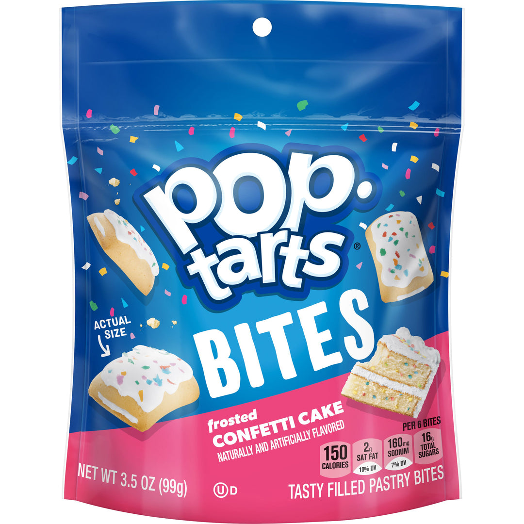 Kellogg's Pop-Tarts Bites Confetti Cupcake-3.5 oz.-6/Case