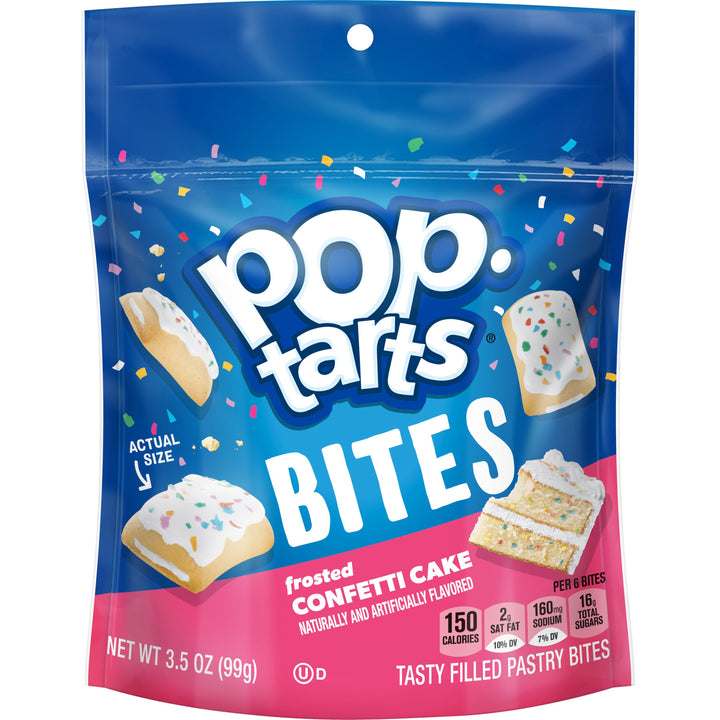 Kellogg's Pop-Tarts Bites Confetti Cupcake-3.5 oz.-6/Case