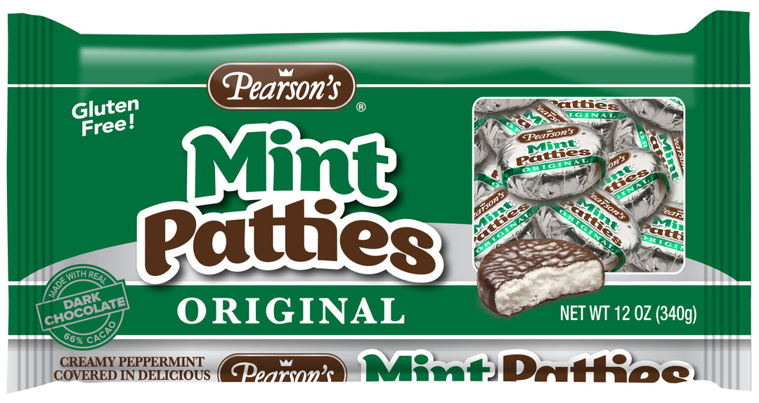 Pearson's Mint Pattie Bagged-12 oz.-12/Case