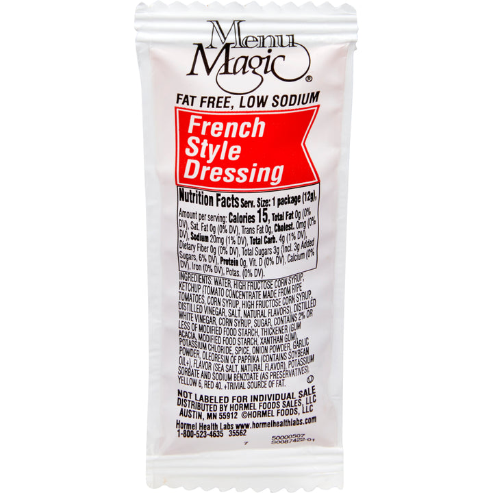 Menu Magic French Portion Pack Dressing Single Serve-200 Count-1/Case