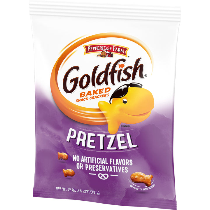Pepperidge Farms Goldfish Pretzels Crackers-26 oz.-6/Case