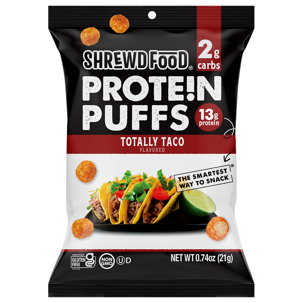 Shrewd Food Totally Taco Pop-0.74 oz.-8/Case