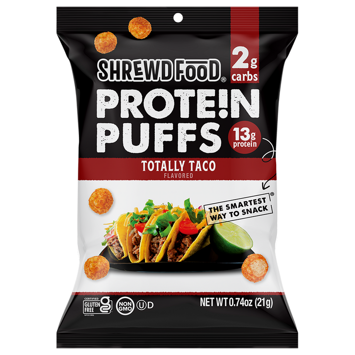 Shrewd Food Totally Taco Pop-0.74 oz.-8/Case