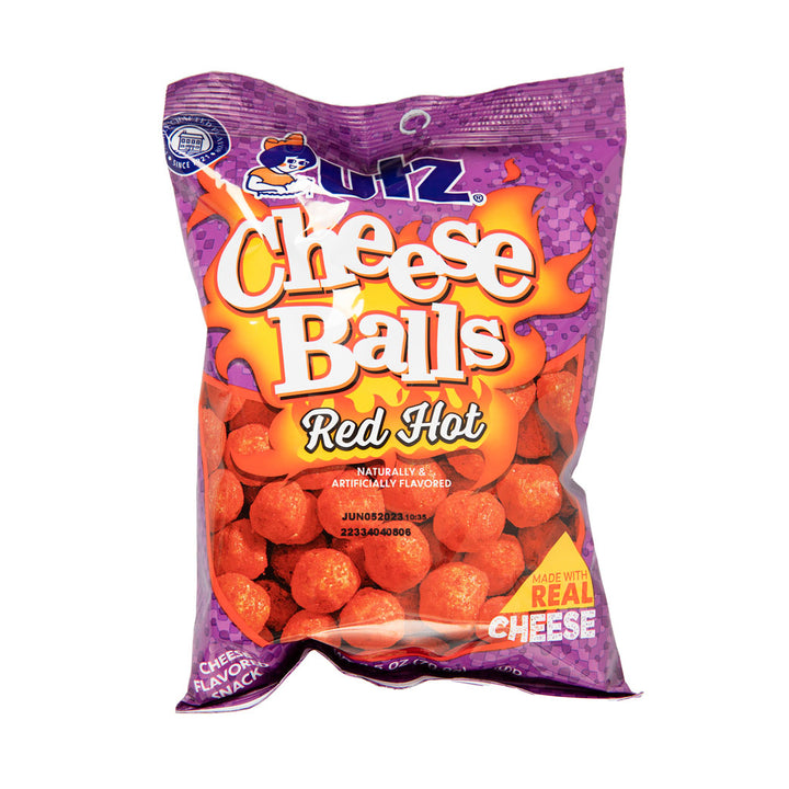 Utz Red Hot Cheese Balls-2.5 oz.-5/Case