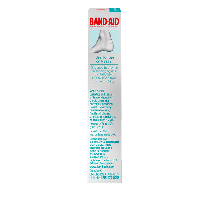 Band Aid Hydro Seal Blister Heels Bandages Box-6 Count-6/Box-4/Case