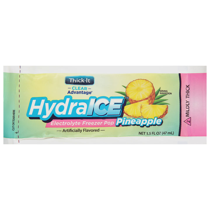 Thick It Clear Advantage Electrolyte Freezer Pops Pineapple-1.5 fl oz.-50/Case