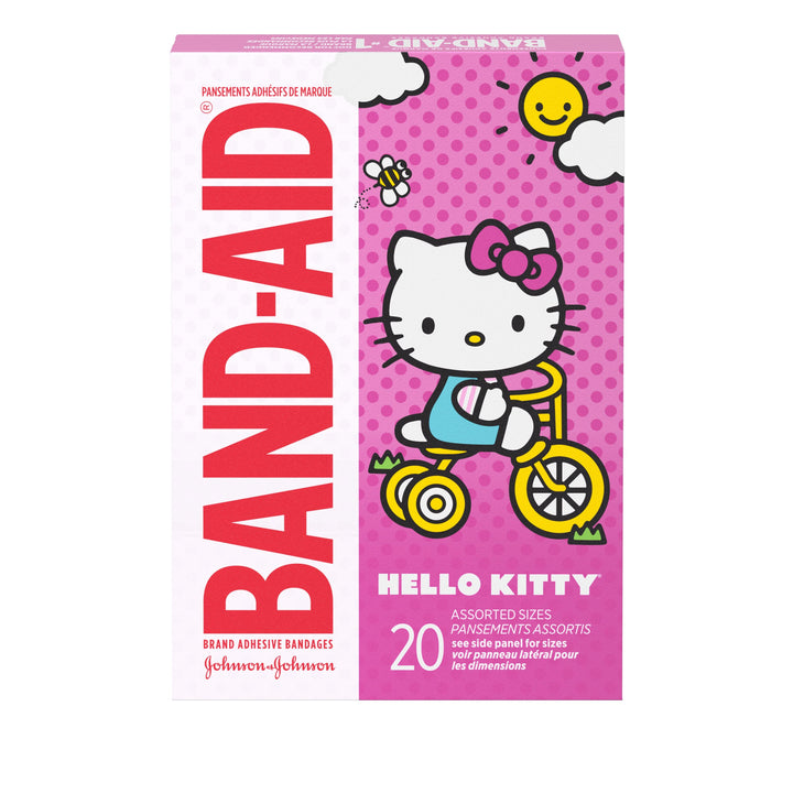 Band Aid Brand Hello Kitty Assorted Sizes Bandage 24/20 Cnt.