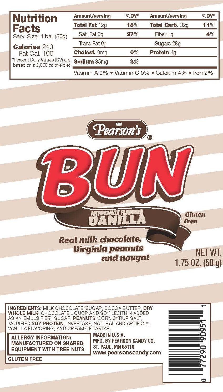 Bun Bar Cluster Bar Bun Vanilla-1.75 oz.-24/Box-12/Case