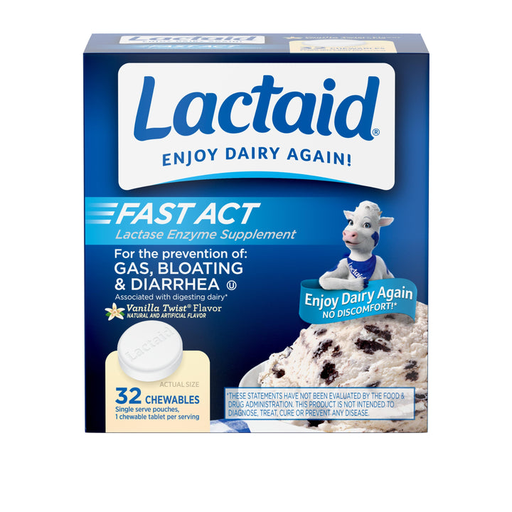 Lactaid Fast Action Chewable Tablet 24/32 Cnt.
