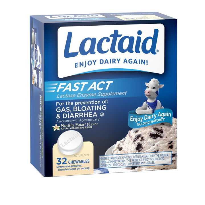 Lactaid Fast Action Chewable Tablet 24/32 Cnt.