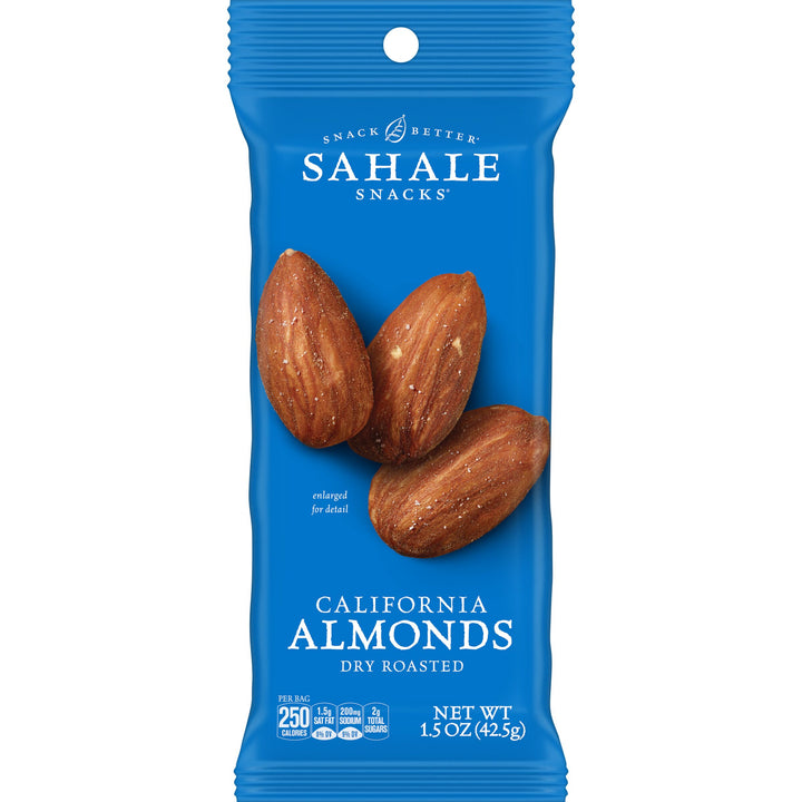 Sahale California Almonds-1.5 oz.-9/Box-12/Case