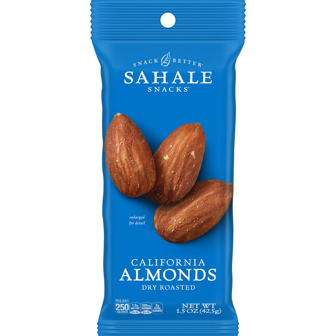 Sahale California Almonds-1.5 oz.-9/Box-12/Case