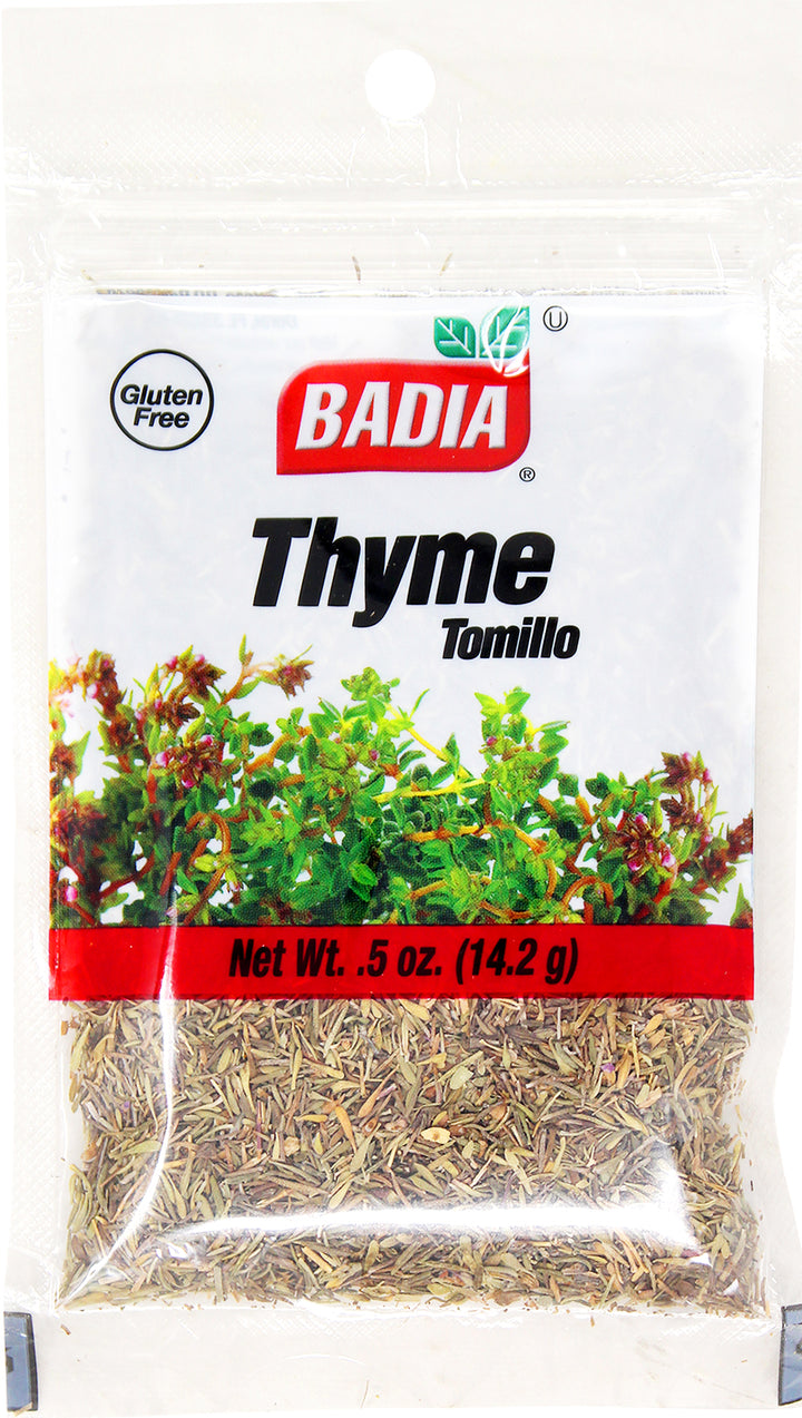 Badia Thyme Leaves-0.5 oz.-12/Box-48/Case