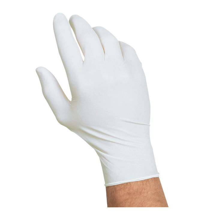 Valugards White Nitrile Powder Free Extra Large Glove-100 Each-100/Box-10/Case