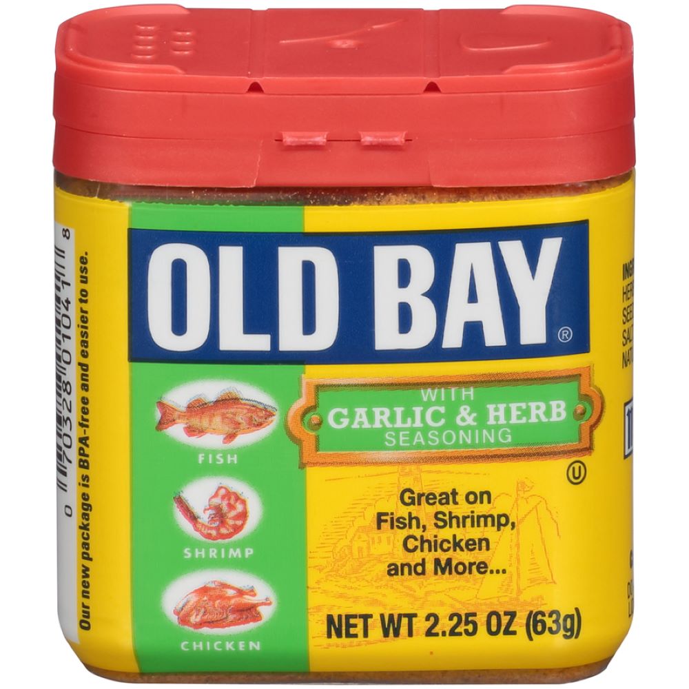 Old Bay Seasoning Garlic & Herb-2.25 oz.-12/Case
