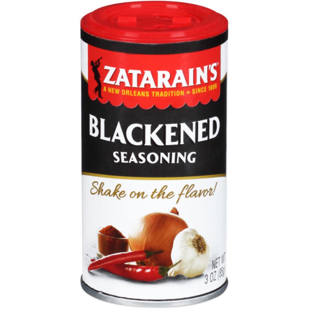 Zatarains Blackened Fish Seasoning Shaker-3 oz.-12/Case