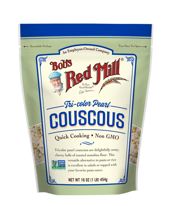 Bob's Red Mill Natural Foods Inc Couscous Tri-Color Pearl-16 oz.-4/Case