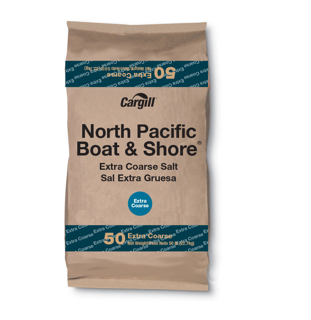 Cargill Food North Pacific Boat And Shore Salt Extra Coarse 1/50 Lb.
