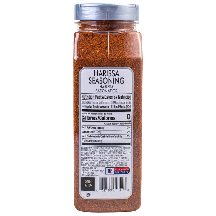 Mccormick Harissa Seasoning-19.5 oz.-6/Case