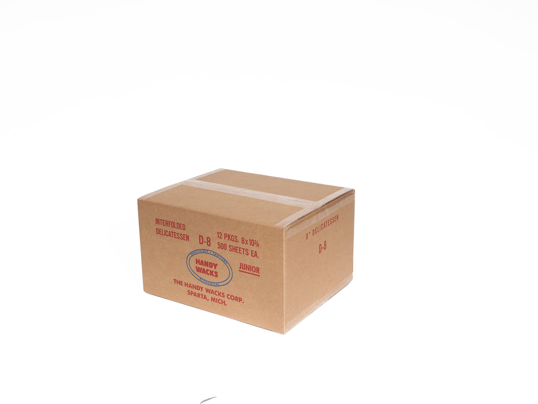 Handy Wacks 8 Inch X 10 Inch Interfolded Deli Premium Grade Paper-500 Count-12/Case