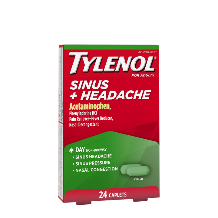 Tylenol Congestion & Pain Relief Caplets 48/24 Cnt.