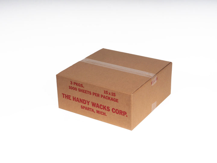 Handy Wacks Flat Deli Paper 15X15-1000 Count-3/Case