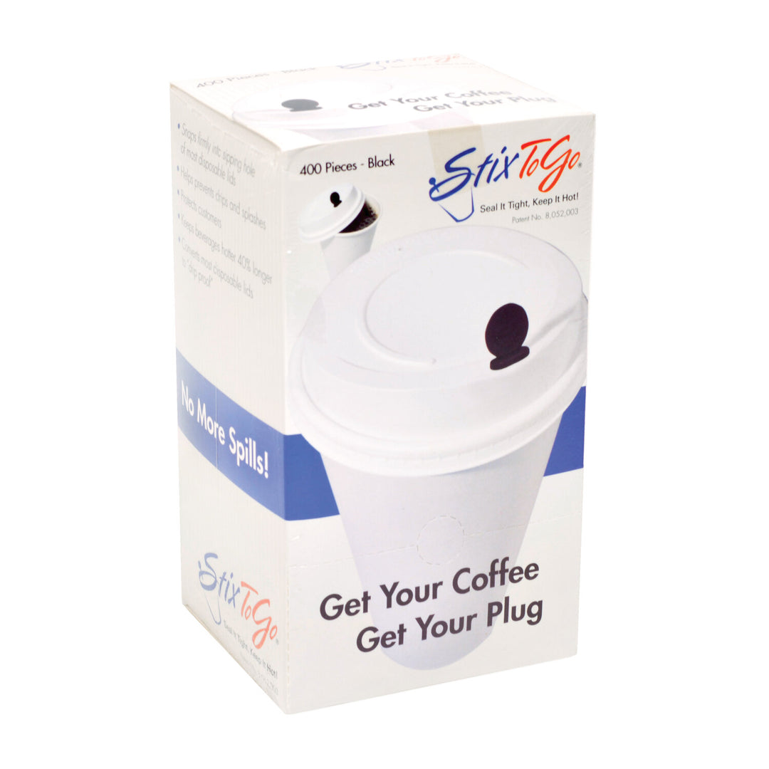 Royal Black Circle Beverage Plug-5 Each-5/Case